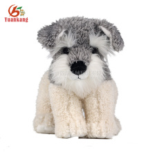 Дешевые пользовательские 25см плюшевые реалистичные собака игрушки с логотипом